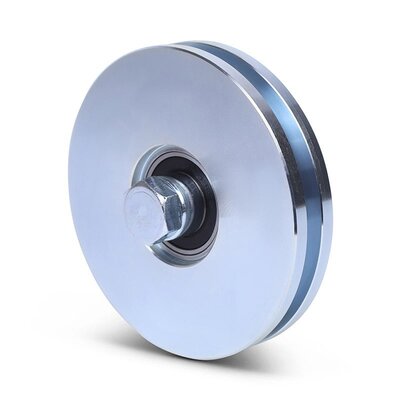 Koło rowkowane 120 mm z kwadratowym rowkiem - 240 kg