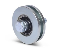 Koło rowkowane 78 mm z kwadratowym rowkiem - 200 kg
