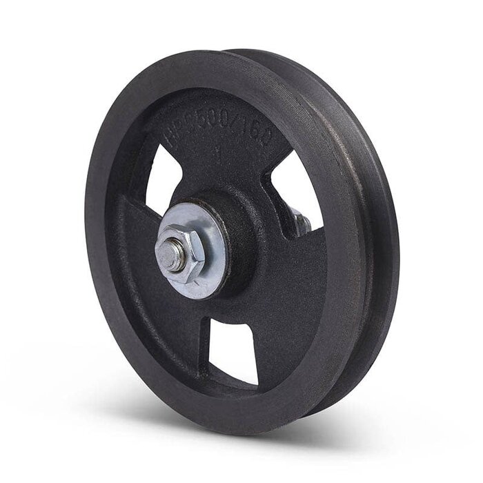 Koło rowkowane 160 mm z kwadratowym rowkiem - 175 kg