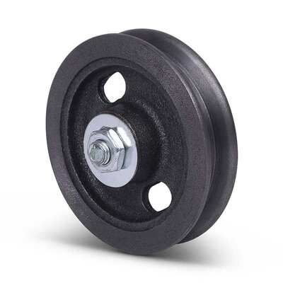 Koło rowkowane 90 mm z kwadratowym rowkiem - 50 kg