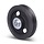 Koło rowkowane 90 mm z kwadratowym rowkiem - 50 kg