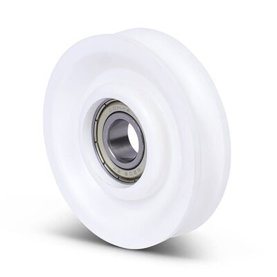 Plastikowy krążek kablowy 78 mm z rowkiem U - 245 kg
