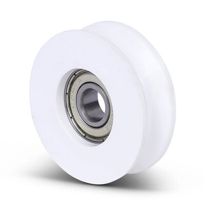 Plastikowy krążek kablowy 40 mm z rowkiem U - 50 kg