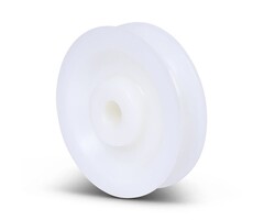 Krążek kablowy 100 mm z rowkiem U - 160 kg