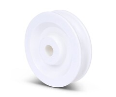 Krążek kablowy 80 mm z rowkiem U - 120 kg