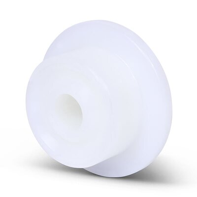 Koło kołnierzowe 50 mm - poliamid PA6 - 100 kg