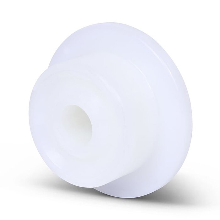 Koło kołnierzowe 50 mm - poliamid PA6 - 100 kg