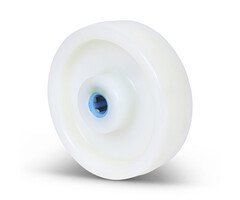 Kóło ze stali nierdzewnej 100 mm Nylon - 175 kg