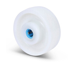 Stal nierdzewna kóło 80 mm Nylon - 150 kg