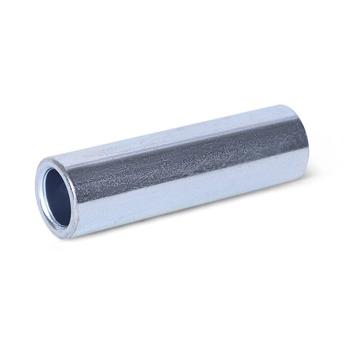 Tuleja wału - 15x10x51 mm | stal ocynkowana