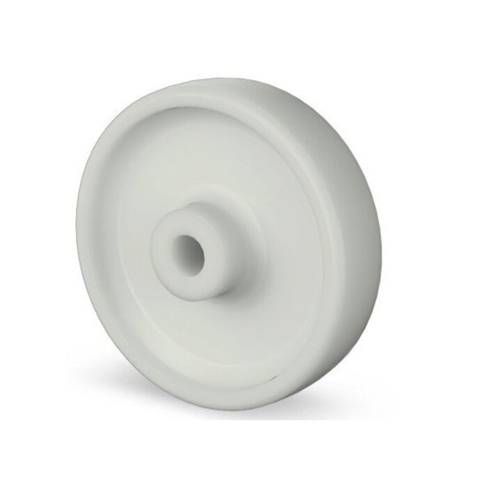 Nylon kóło 250 mm - otwór na oś 20 mm - 1500 kg