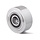 Stalowe kóło ciężarowe 80x34 mm - 700 kg