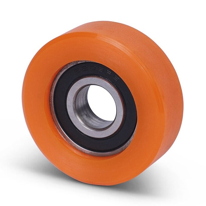 Rolka prowadząca 50 mm - poliuretan - 50 kg