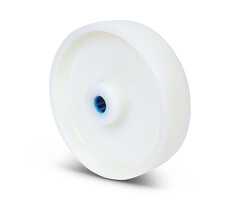 Kóło ze stali nierdzewnej 200 mm Nylon - 500 kg