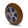 Kóło PU 200 mm - otwór 20 mm - 600 kg