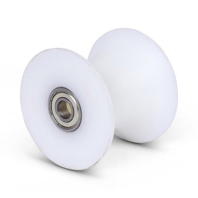 Diabolorol z tworzywa sztucznego 70 mm - otwór wału 10 mm - 100 kg