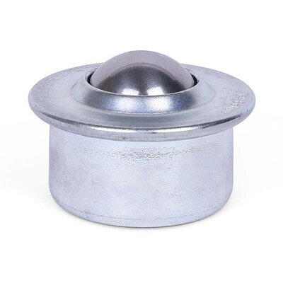 Stalowy słoik kulkowy 30 mm - rolka kulkowa ze stali nierdzewnej - 300 kg