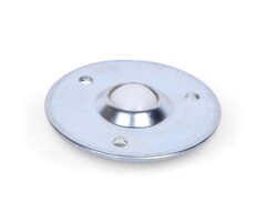 Stalowy słoik na kulki 19 mm - plastikowa rolka na kulki