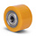 Rolka paletowa PU 80x50 mm - łożysko kulkowe - 500 kg