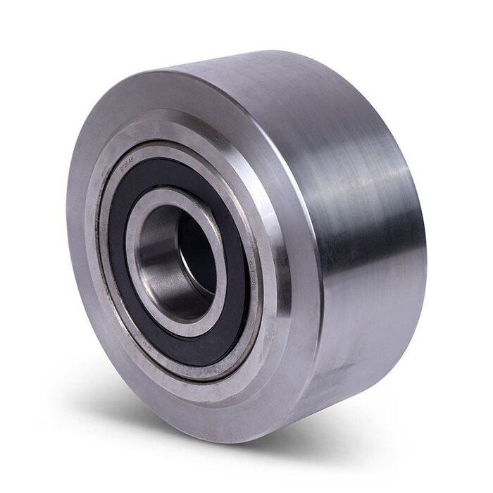 Kóło do dużych obciążeń 200 x 55 mm - stal C45 - 6000 kg