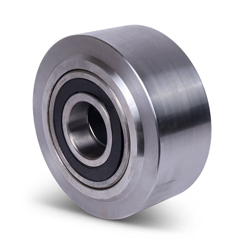 Kóło do dużych obciążeń 200 x 55 mm - stal C45 - 6000 kg