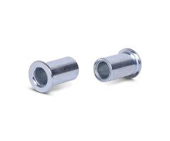 Tuleja wału (T) - 12x8x21 mm | stal ocynkowana