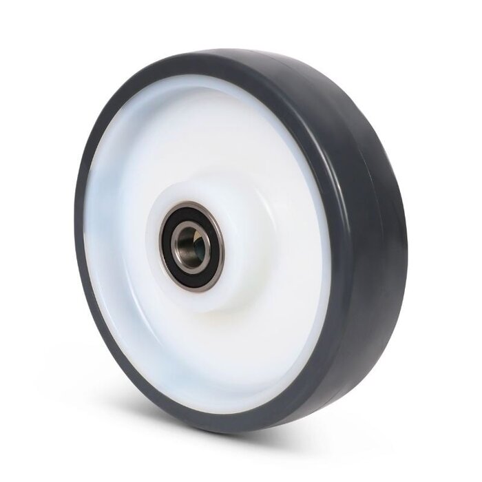 PU kóło 200 mm - łożysko kulkowe otwór 20 mm - 600 kg