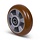 Kóło PU 160 mm - otwór 20 mm - 510 kg