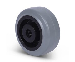 Elastyczne gumowe kóło 80 mm - 110 kg