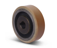 Koło napędowe PU 125x40 mm - 450 kg