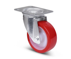 Kółko obrotowe PU 100 mm - 150 kg