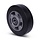 Kółko gumowe 160 mm - otwór łożyska kulkowego 20 mm - 350 kg