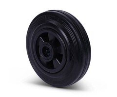 Kóło z pełnej gumy 125 mm - 100 kg