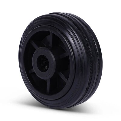 Kółko gumowe 80 mm - otwór łożyska wałeczkowego 12 mm - 50 kg