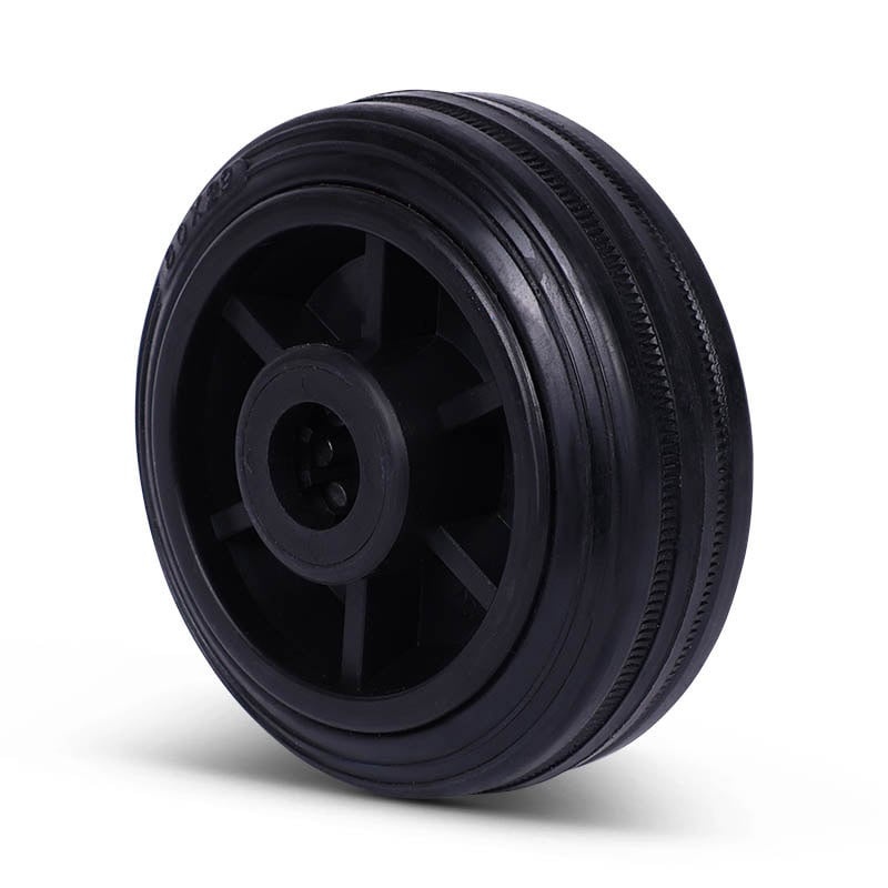 Kółko gumowe 80 mm - otwór łożyska wałeczkowego 12 mm - 50 kg