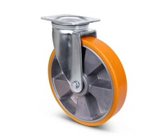 Kółko obrotowe PU 250 mm - 1000 kg