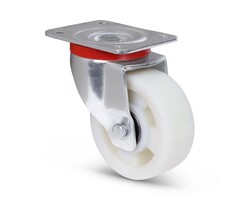 Nylonowe kółko obrotowe 100 mm - 300 kg
