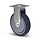 Gumowe ESD kółko stałe 100 mm - 70 kg