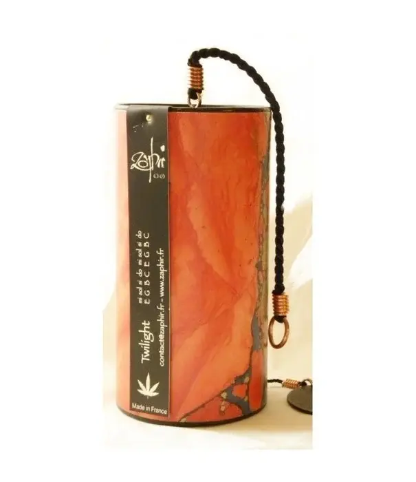 Carillon Zaphir « Sunray » Rouge - Instrument De Méditation Et Bien-Être