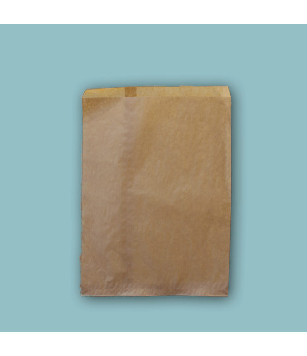 Zakje papier bruin 10x16cm