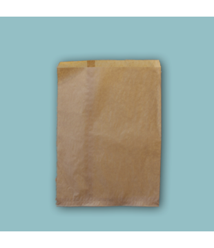 Zakje papier bruin 21x30cm