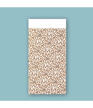 Kadozakje Fantasiemotief Goud Zilver 12x19cm