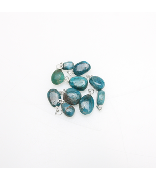 Apatiet hanger zilver 925 (10 pcs)