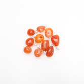 Carneool hanger zilver 925 (10 pcs)