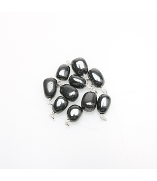 Hematiet hanger hanger zilver 925 (10 pcs)