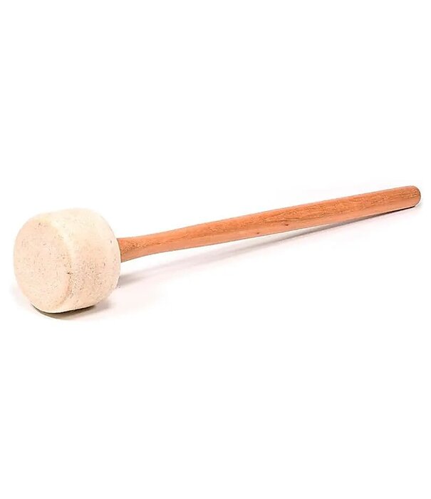 Klankschaal klopper vilt 7cm