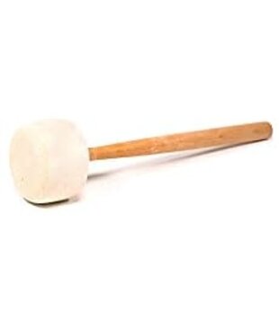 Klankschaal klopper vilt 10cm