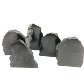 Shungiet one side polished medium