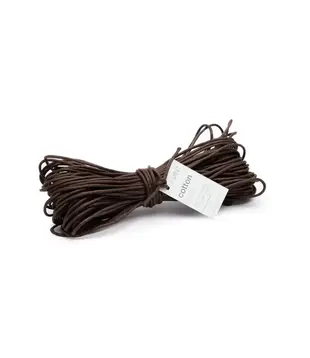 Waxdraad 1,5mm rol 200m - Bruin