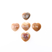 Chalcedoon Jaspis – Universiet hartje 30mm (5 stuks)